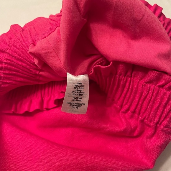 J. Crew Factory Pink Scallop High Waisted Skirt - Picture 7 of 11